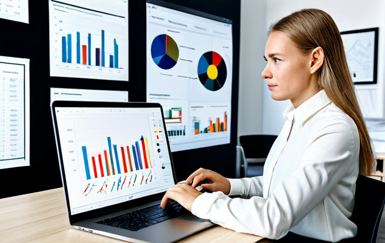 마케팅관리사 자격증의 법적 효력 - Digital Marketing Professional**

"A young, ambitious digital marketer, female, working on a laptop ...