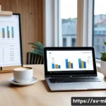 Home 18 마케팅관리사 시험 응시 자격 조건 - Photorealistic scene of a young marketing professional presenting a completed portfolio case in a mo...