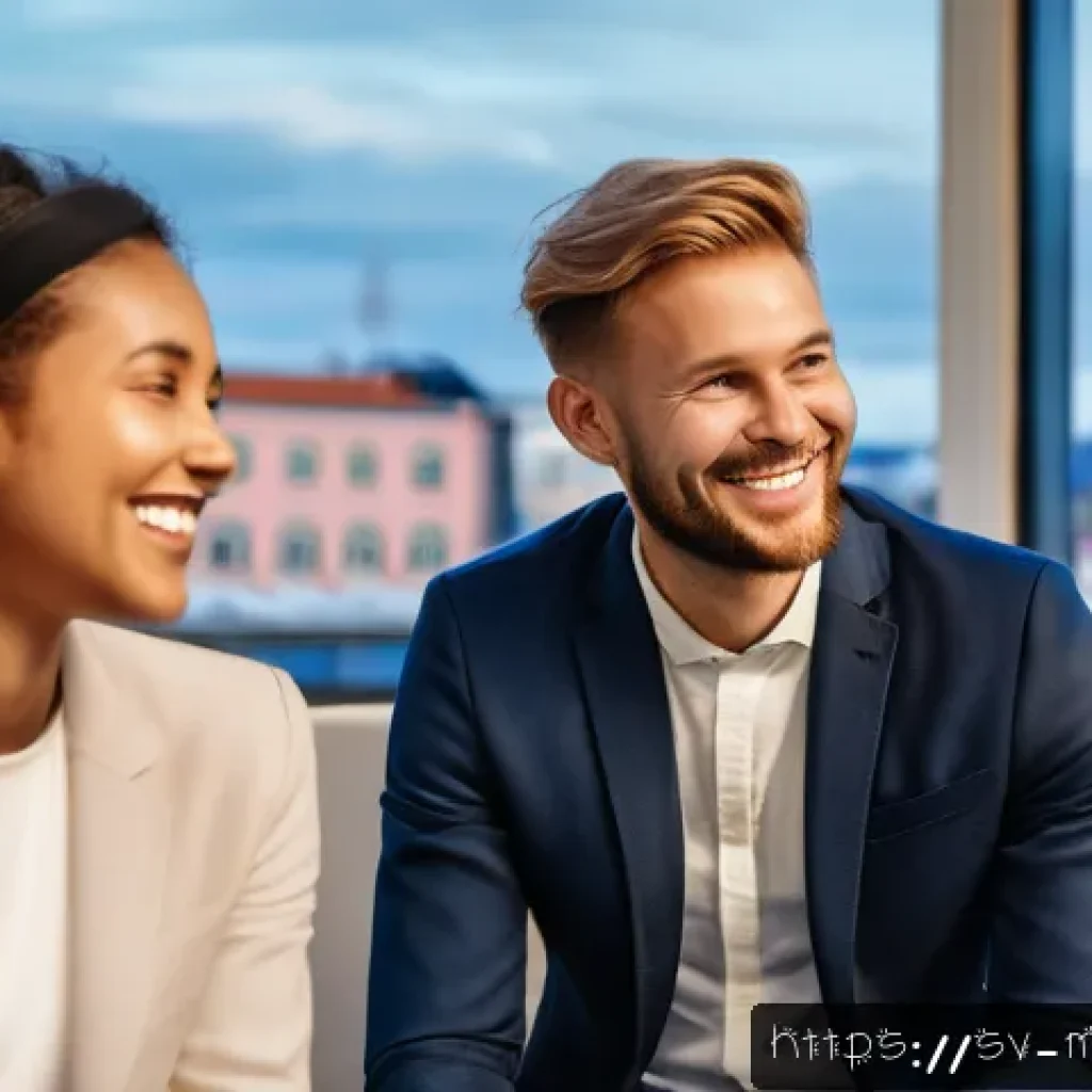 마케팅관리사 시험 이후 합격자 소감 공유 - A professional networking event in Stockholm, Sweden, showing a diverse group of young marketing gra...